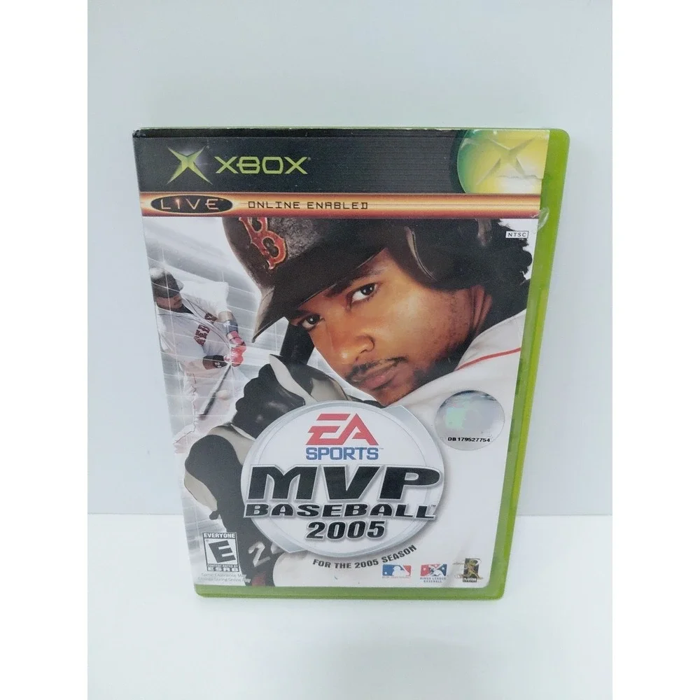 MVP Baseball 2005 Microsoft Xbox Video Game EA Sports MLB w/ Case